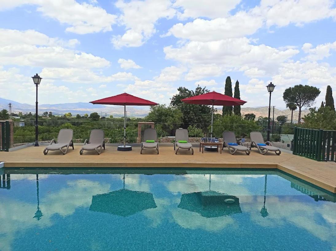Luxe Hacienda La Campina Met Verwarmd Zwembad En Tennisbaan. Alhaurín el Grande Dış mekan fotoğraf